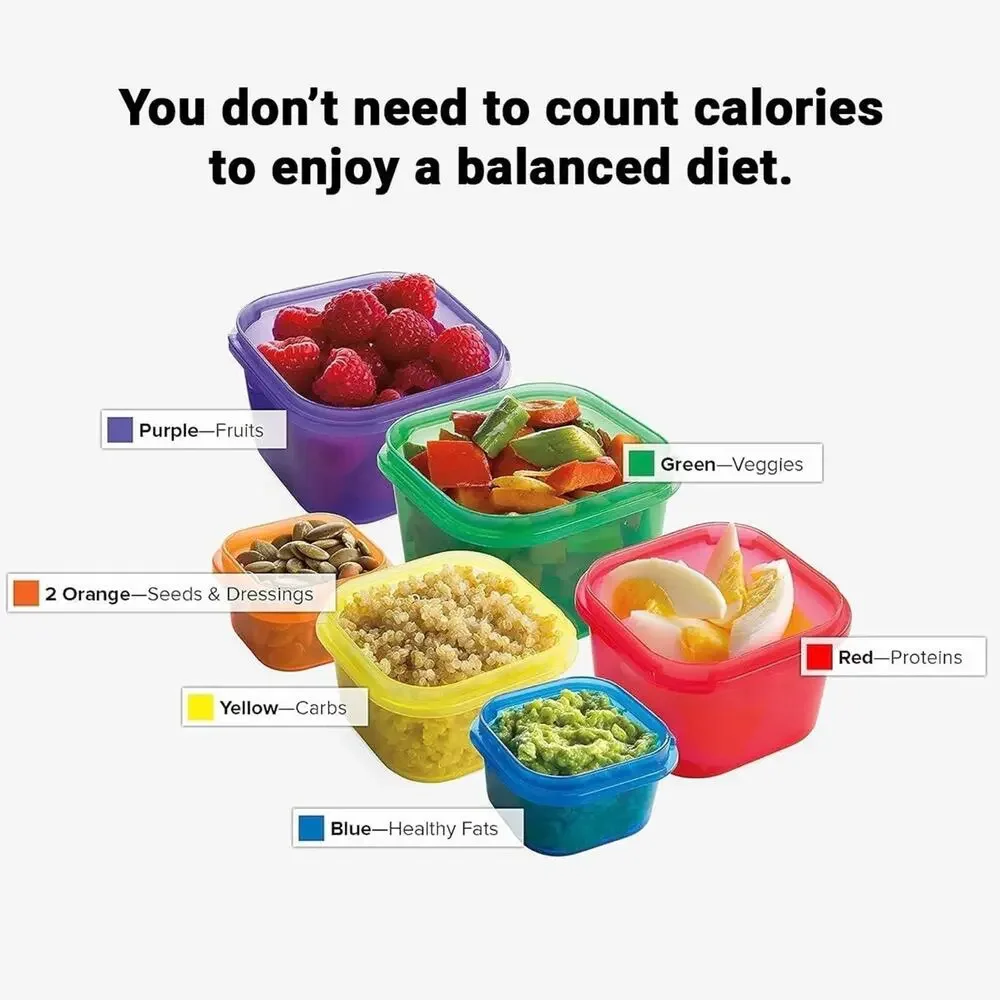 Portion control containers